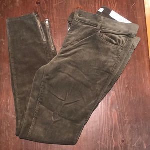 Olive Green Corduroy Pant